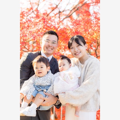 あかすたが出張撮影した家族写真(キッズ,ベビーフォト)が写った家族写真(キッズ,ベビーフォト)の写真