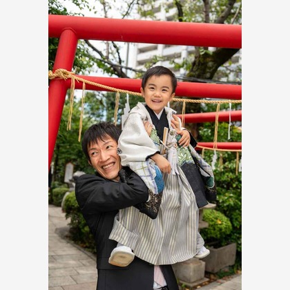 高遠が撮影したニューボーンフォト/家族写真の出張撮影/七五三フォト/お宮参りの写真