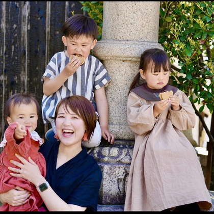 株式会社GSpaceが撮影した家族写真の出張撮影の写真