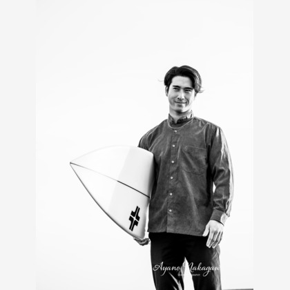 中川彩乃が出張撮影した「ビーチサイドポートレート」の家族写真