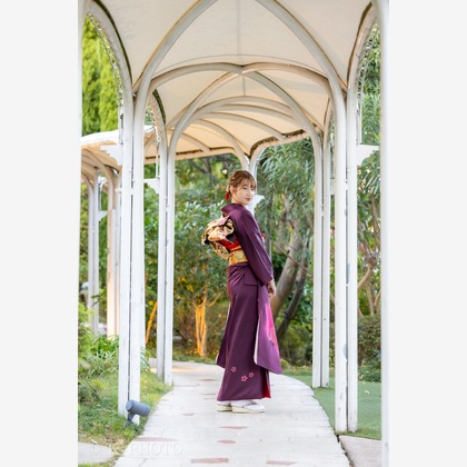 大森光太郎・K-PHOTOが出張撮影したYokohama Ukai-Tei, バトリョハウス, スポーツ会場などが写った「成人式撮影」の家族写真