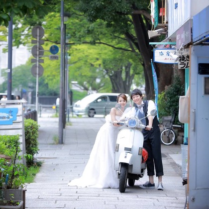 STUDIO AQUA (スタジオアクア)が撮影した「ドレスロケーション前撮り」の写真