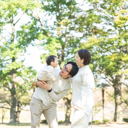 studio cactusが撮影した家族写真の出張撮影の写真