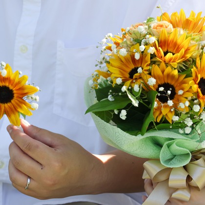 佐野章太が撮影した前撮り/後撮り出張撮影/結婚式撮影の写真