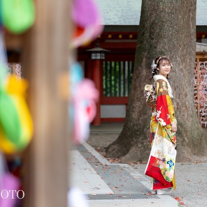 大森光太郎・K-PHOTOが出張撮影した「成人式撮影」の家族写真