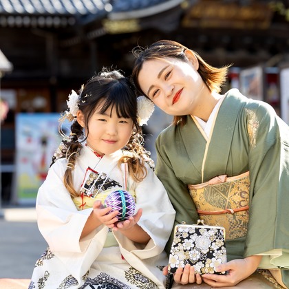出張撮影くろさわが出張撮影した「七五三」の家族写真