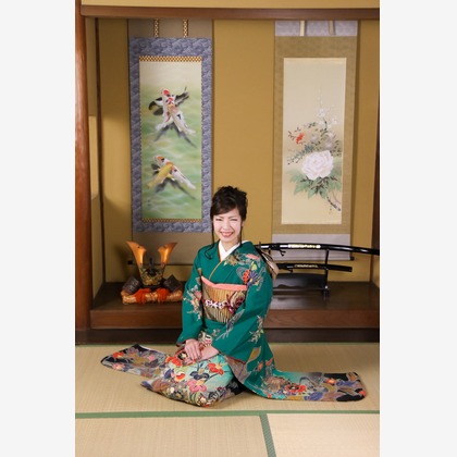 スマイルハンターが出張撮影した家族写真(キッズ,ベビーフォト)などが写った「成人式フォト」の家族写真