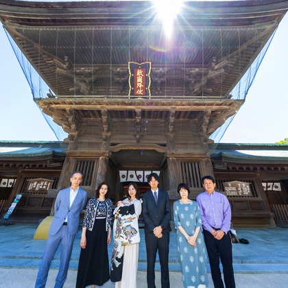 井下良治写真事務所が撮影した家族写真の出張撮影の写真