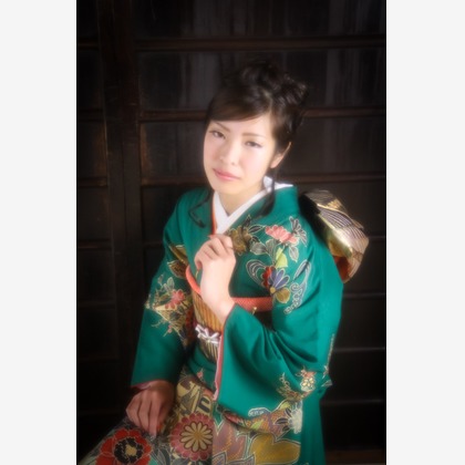 スマイルハンターが出張撮影した家族写真(キッズ,ベビーフォト)などが写った「成人式フォト」の家族写真