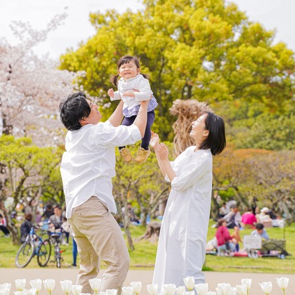 井崎　敬太が撮影した家族写真の出張撮影の写真