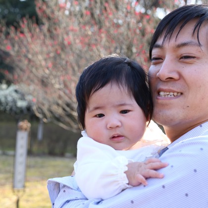 竹内雅俊が撮影した家族写真の出張撮影の写真