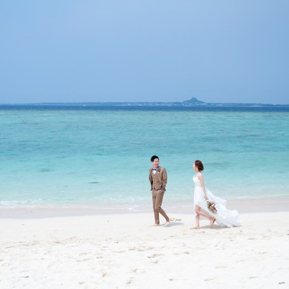 Photo of Pre-shoot (beach photo & Fukugi tree lined) taken by TSURU PHOTO