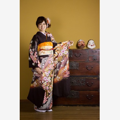 スマイルハンターが出張撮影した家族写真(キッズ,ベビーフォト)などが写った「成人式フォト」の家族写真