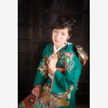 スマイルハンターが出張撮影した家族写真(キッズ,ベビーフォト)などが写った「成人式フォト」の家族写真