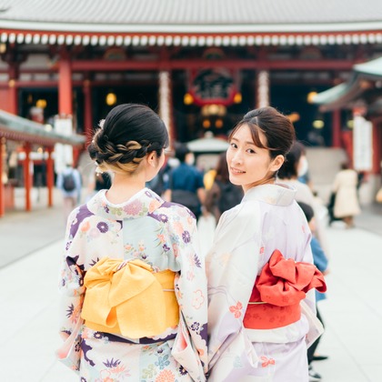 モーメンツが出張撮影した「浅草散策」の家族写真