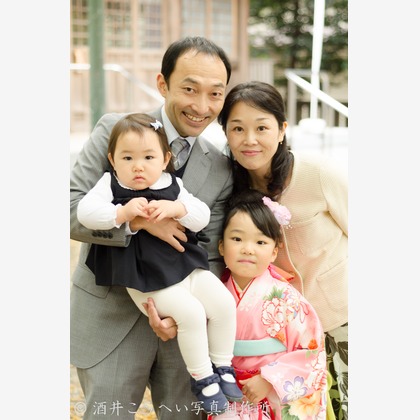 酒井こうへい写真製作所が出張撮影した入学式, 肌, 桜が写ったエンゲージメントフォトの写真