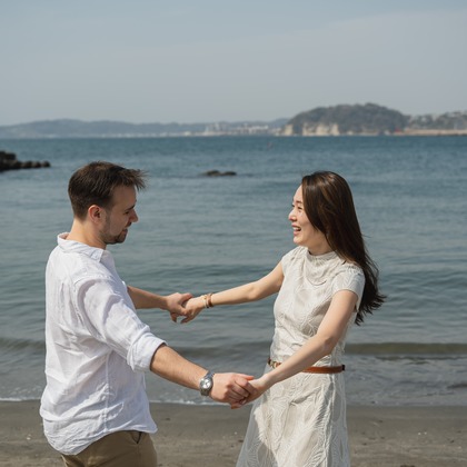イチフォトが撮影した「葉山の森戸海岸にて私服撮影」の写真