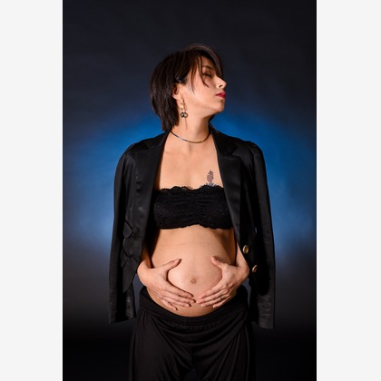 坂川直紀が撮影したマタニティフォトの写真