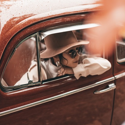 石井俊輔が出張撮影した「車とモデル at 沖縄」の家族写真