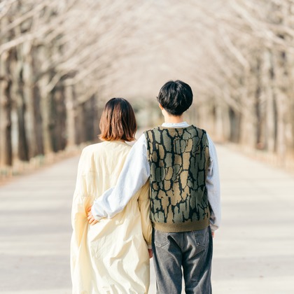 株式会社GESPが出張撮影した「公園_カップル記念撮影」の家族写真