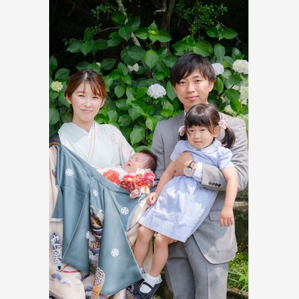 高夏写真店が撮影したお宮参りの写真