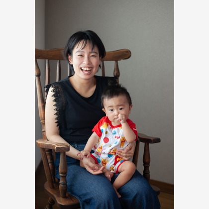 とりる写真室が出張撮影した「家族写真」の家族写真