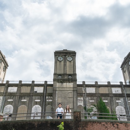 ヨッシ～が撮影した旅行先の記念撮影の写真