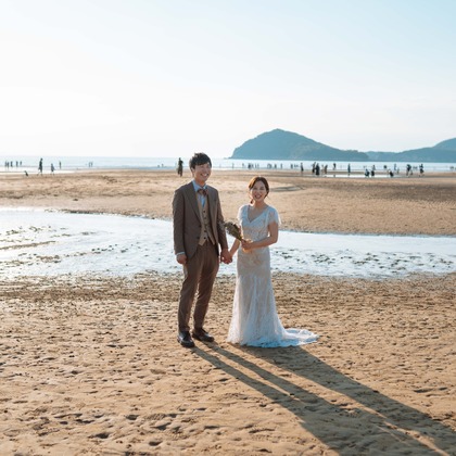 フォトグラファー笹が撮影した前撮り/後撮り出張撮影の写真