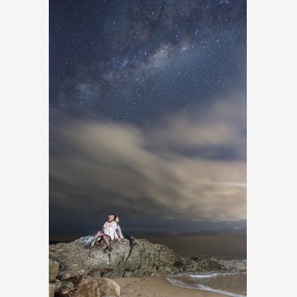 スマイルケアンズが撮影した「ケアンズの星空ビーチフォト」の写真