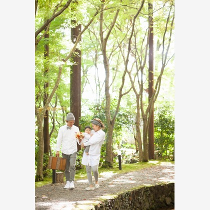 アトリエカーシャが撮影した家族写真の出張撮影の写真