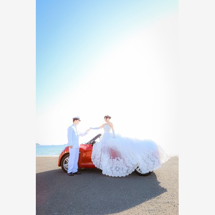 なかがわさとみが撮影した「海ロケ出張撮影」の写真