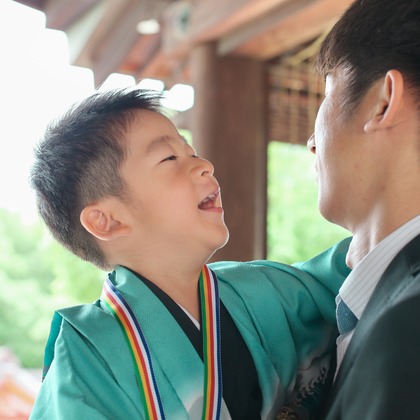 K.しんやが撮影したお宮参りの写真