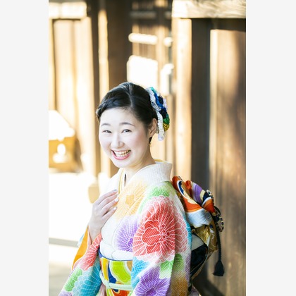 布川航太が出張撮影したラップ, フラッシュ撮影, ストリートファッションなどが写った「成人撮影」の家族写真