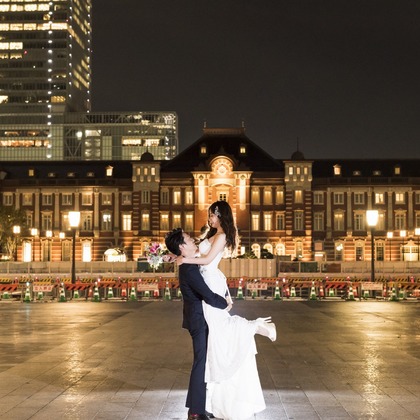 Photo of Tokyo station Night Photo taken by 24to Proddecu Photographer
