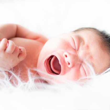 Acornが撮影した「ニューボーンフォト」の写真