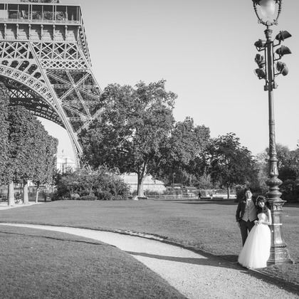 24to Produceが撮影した「パリでのフォトウェディング」の写真