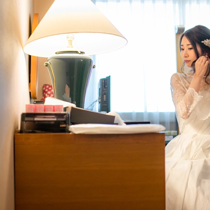 ゾクが撮影した「ウェディング当日イメージカット」の写真