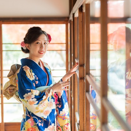 合同会社優希photoが出張撮影した「成人式」の家族写真