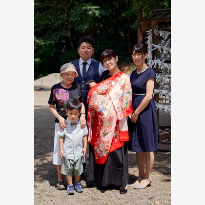 Actが撮影したお宮参りの写真
