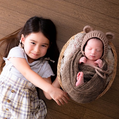 kudophotoが撮影したニューボーンフォト/家族写真の出張撮影の写真