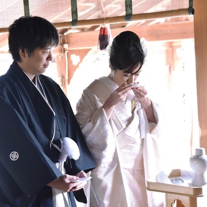 Photo of Pre weddingphotoshoot and wedding ceremony at shrine and Nara Park for foreigners. taken by Kiki photo works