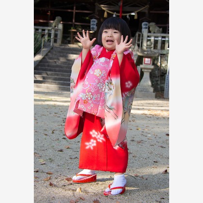 辻 充彦が出張撮影した「七五三」の家族写真