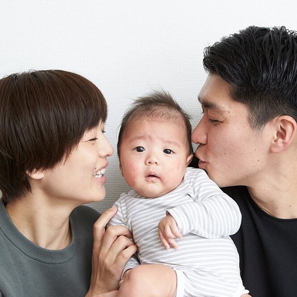 岩瀬泰治が撮影した家族写真の出張撮影の写真