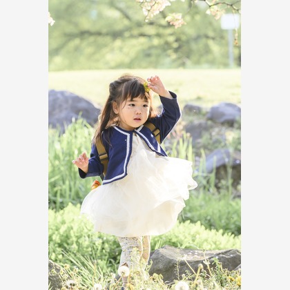 photoYoshitakeが出張撮影した「公園にて」の家族写真