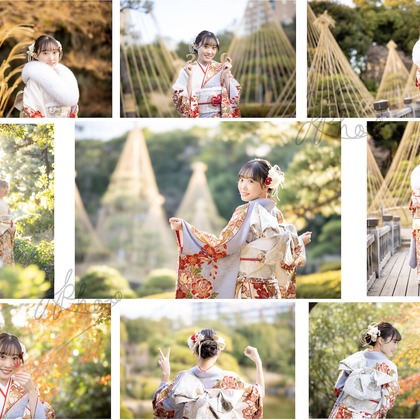 大森光太郎・K-PHOTOが出張撮影した「成人式撮影」の家族写真