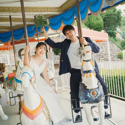 ワイヤリングが撮影したエンゲージメントフォト/前撮り/後撮り出張撮影/スタジオ撮影/ハネムーンフォトの写真