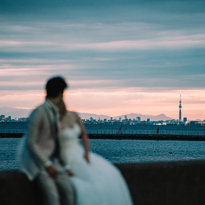 MIELQAが撮影したエンゲージメントフォト/前撮り/後撮り出張撮影/結婚式撮影/ハネムーンフォト/和装フォトの写真