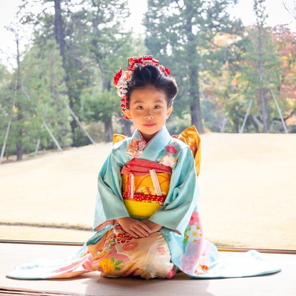 大森光太郎・K-PHOTOが出張撮影した「七五三撮影」の家族写真