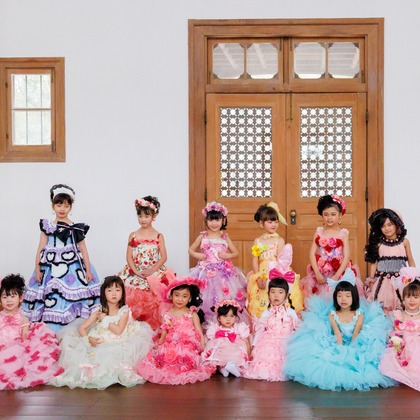 ちずカメラが出張撮影したワンピース, 荷物とバッグ, 赤ちゃん・幼児服が写った家族写真(キッズ,ベビーフォト)の写真