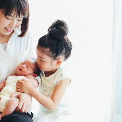 出張撮影HUG TIMEが撮影したスタジオ撮影の写真